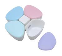 Baby Formula Dispenser Portable 4 180ml Compartments Milk Powder Dispenser Container Non Spill Strong Seal Milk Powder Snack Container (Colorful)