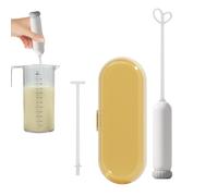 Baby Formula Mixer - Portable Handheld Device, Adjustable Speed Control, Easy Cleaning Structure, Spill Resistant Lid Feature, Feeding Appliance and Parenting Convenience Accessory | Travel Nursery Sp