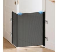 Baby Gate, Dog Gates Indoor Extendable No Drilling, Retractable Stair Barrier For Dogs, Extra Wide Mesh Baby Fence, For Home Porch Hallway Stairway