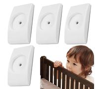 Baby Gate Extender,Wall Bumpers Mounted Guard 4X - Children Safety Protector Anti-Slip Home Doorstop Kit for Protecting Babies