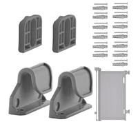 Baby Gate Extension Kit - 7x5x2cm/Threaded Spindle Rods for Door | Extension Rod Kit, Retractable Hardware Set, Latches, Brackets, Screws, Extensions,