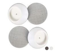 Baby Gate Guru Small Wall Protector 4 Pack - Cup Pads to Guard Your Walls from Pressure Mounted Baby Gates, Pet Gates, Safety Gates, Shower Curtain Rods, and More (4 Pack, White)