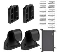Baby Gate Replacement Parts - Hardware Set for Retractable Gate - Door Parts Brackets Stair Extensions Screws for Boys Nursery Kitchen Room Home
