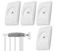 Baby Gate Wall Cup, 4X Wall Gates Bumpers Pressure, Anti-Slip Children Safety Protector, Home Doorstop Kit, for Doorway