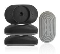 Baby Gate Wall Protector,4 Packs Stair Gate Extension Wall Saver,Black Safety Wall Guard Protector Pads for Pressure Mounted Gate, Door, Babies & Pets Safety(Black)