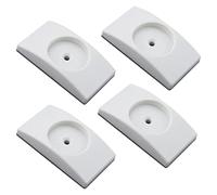 Baby Gate Wall Protector,4 Packs Stair Gate Extension Wall Saver,Black Safety Wall Guard Protector Pads for Pressure Mounted Gate, Door, Babies & Pets Safety.