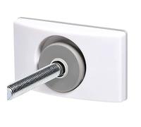 Baby Gate Wall Protector Cups, Pressure Mount Stair Gate Anti-Scratch Wall Saver with Rubber Back, Wall Guard for Pet & Toddler Safety Gates (4, White)