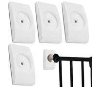 Baby Gate Wall Protector,Wall Bumpers Mounted Guard 4X - Home Doorstop Kit Anti-Slip Children Safety Protector for Pets Safety