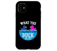 Baby Gender Reveal Party What Duck Is It Newborn Baby Reveal Case for iPhone 11