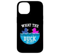 Baby Gender Reveal Party What Duck Is It Newborn Baby Reveal Case for iPhone 14