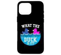 Baby Gender Reveal Party What Duck Is It Newborn Baby Reveal Case for iPhone 16 Pro Max