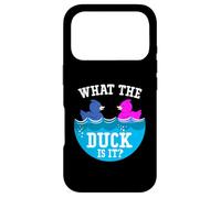 Baby Gender Reveal Party What Duck Is It Newborn Baby Reveal Case for iPhone 17 Pro