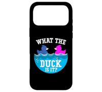 Baby Gender Reveal Party What Duck Is It Newborn Baby Reveal Case for iPhone 17 Pro Max
