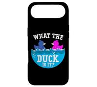 Baby Gender Reveal Party What Duck Is It Newborn Baby Reveal Case for iPhone Air