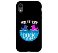 Baby Gender Reveal Party What Duck Is It Newborn Baby Reveal Case for iPhone XR