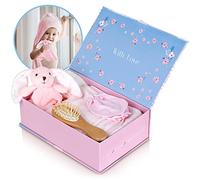 Baby Gift Set - Newborn Gift Baby Boy Gift Basket, Baby Shower Gifts, Baby Boy Gifts, Baby Gifts Sets, Newborn Boy Towels & Baby Boy Welcome Bundles, Baby Gift Basket for New Parents (Pink)