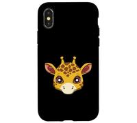 Baby Giraffe For Kids Cute Safari Face Case for iPhone X/XS