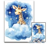 Baby Giraffe Puzzles 1000 Pieces for Adults Jigsaw Puzzles for Adults for Birthdays And Holidays 1000 PCS(75x50cm)