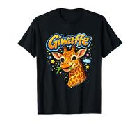 Baby Giraffe Zoo Animal Safari Design Giwaffe T-Shirt