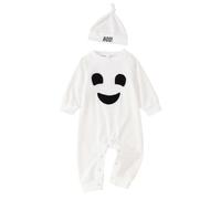 Baby Girl and Boy Halloween Costume Jumpsuit and Hat | Romper Costume Bodysuit with Long Sleeves and Hat Leotard Cosplay Carnival Role Play Parties