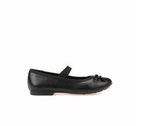Baby girl Ballet flats Geox Plie' smooth leath Black 27