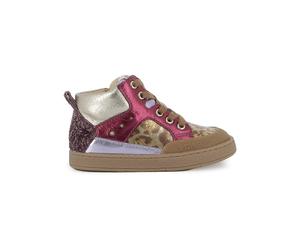 Baby girl booties Pom d'Api bump mousse Violet 20