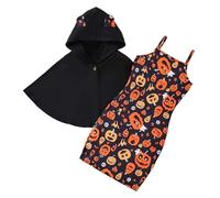 Baby Girl Boy One-Piece Costume Outfits Cute Hat Trousers Ghost Pumpkin Fancy Dress Jumpsuit With Overalls Spooky Warm Bodysuit Outerwear Newborn Halloween Costumes