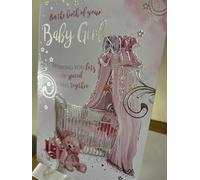 Baby Girl Congratulations Card