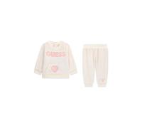 Baby girl hoodie and trousers set Guess Blanc 3/6 monthes