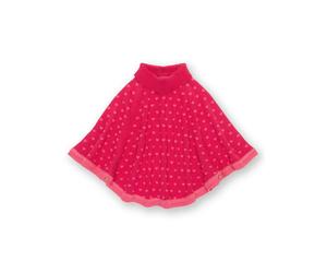 Baby girl poncho Kite Rosey heart Rose 3 ans
