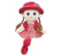 Baby Girl Rag Doll Soft Cuddly Princess Doll Ragdoll Soft Stuffed Plush Nursery Decoration Sleep Soothers Dolls for Girls Age 0+, Baby First Doll Baby Shower Present Girl Birthday Christening Gift