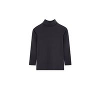 Baby girl roll neck jumper Kids on the Moon Charcoal Noir 2 ans