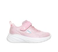 Skechers Baby Girl's Wave 92 Sneaker, Light Pink Sparkle Mesh/Trim, 6 UK