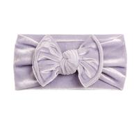 Baby Girls Bows Headbands Soft Velets Hairbands Ribbon Bow Elastic Hair Accessories Elastic Turban Headwear Bowknot Headband Girls Baby