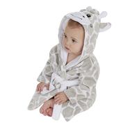 Baby Girls Boys Animals Robe 3D Giraffe Design Dressing Gown Size 6-12 Months