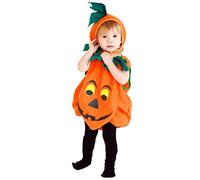 Baby Girls Boys Halloween Costume Cute Newborns Outfits Girl First Clothes Dress Up Set Newborn Romper Cosplay Party Orange