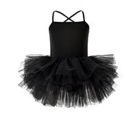 Baby Girls Camisole Tutu Dresses Strap Shiny Tulle Ballet Leotard Ballerina Costume for Dance Toddler Little Kids Girls 3-10 Years
