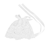 Baby Girls Lace Bonnet Cap, Adjustable Lace-up Princess Hat Breathable Summer Sun Hat for Toddler Girls 0-3 Months Newborn Infant Girl Sunbonnet