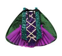 Baby Girls Sarah Sanderson Costume, Sequin Backless 2pcs 1st 12-18