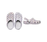 Crocs Clogs (Shoes) Classic Chunky Glitter Clog T in Purple 4 toddler