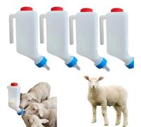 Baby Goat Feeding Bottles, Small Animal Lamb Bottle, MilkBottle Portable, 800ml AnimalBottle, NursingBottle with Handle, Lamb NursingBottles for Feeding Dogs, Cow, Sheep (3)