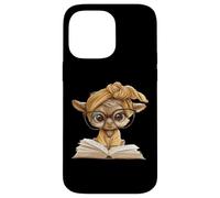 Baby Goat Open Book Reading Animal Lover Graphic Portrait Case for iPhone 14 Pro Max