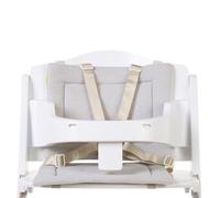 Baby Grow High Chair Cushion Tricot - Pastel Mouse Grey
