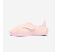 Baby Gym Bootees Breathable With Rip-tab Fastening - Pink And White