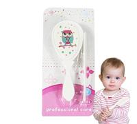 Baby Hair Brush and Comb Set,Soft Bristle Baby Hairbrush Cradle Cap Hair Brush | Shower Kids Products Massage Scalp Care for Bath & Toddler