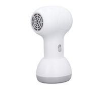Baby Hair Dryer, Cordless Low Noise Hair Dryer with Gentle Blowing, Rechargeable Battery, Compact Design, Safe Hair Dryer for Infant Toddler Baby Skin (White Gray)