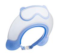 Baby Hair Washing Shield, Waterproof Adjustable Kids Shower Cap, Soft Bath Visor Hat, Comfortable Eye Protection, Shampoo Bathing Time for Girls Boys Toddler 9.06x9.06x2.76 inches