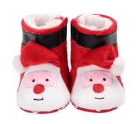 Baby Halloween Christmas Booties Soft Sole Fleece Pram Shoes