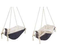 Baby Hammock Rocker and Swing With Quilt (Colour: Grey, Cream Diamonds)