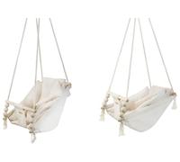 Baby hammock, rocker hammock, baby swing, hammock with quilt (colour: cream, cream diamonds)